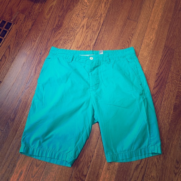 Turquoise/green men’s shorts size 32 H&M - Picture 1 of 3